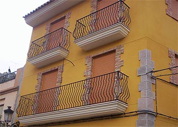 Carpintera metlica Jucar - Balcones